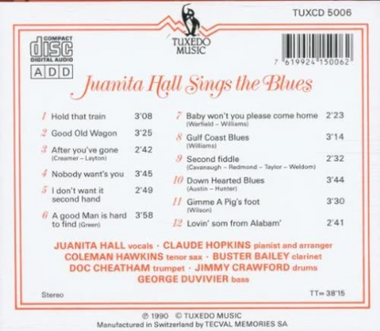 Juanita Hall Sings The Blues