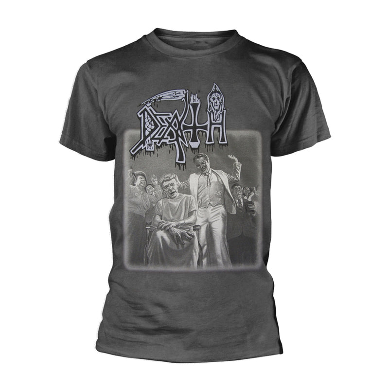 DEATH - SPIRITUAL HEALING BLACK (VINTAGE WASH) T-Shirt Small - SPIRITUAL HEALING