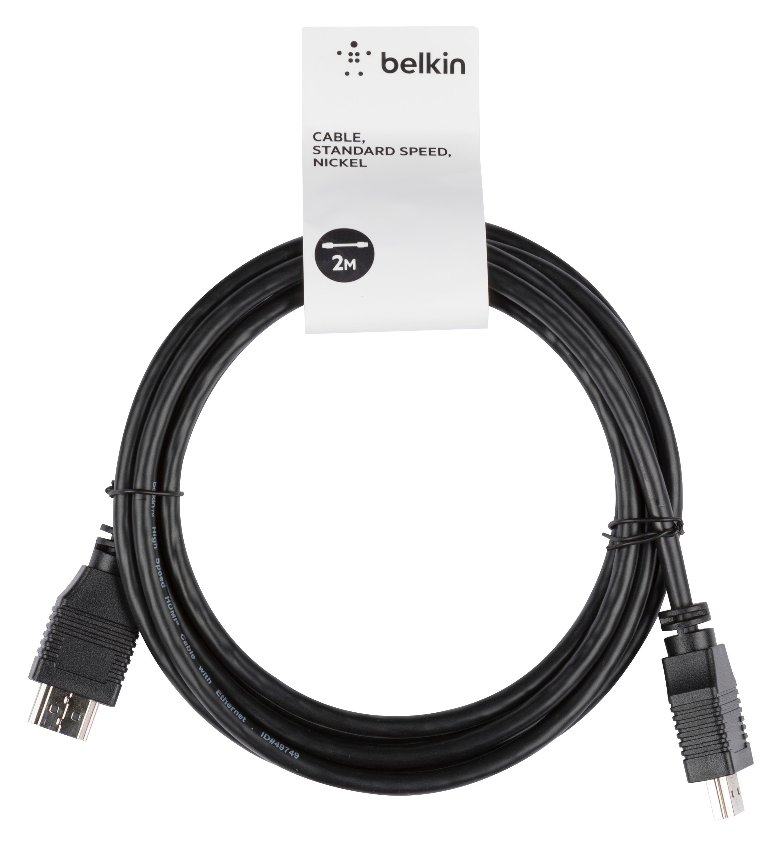 Belkin HDMI, 2m HDMI cable HDMI Type A (Standard) Black