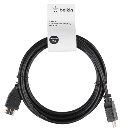 Belkin HDMI, 2m HDMI cable HDMI Type A (Standard) Black