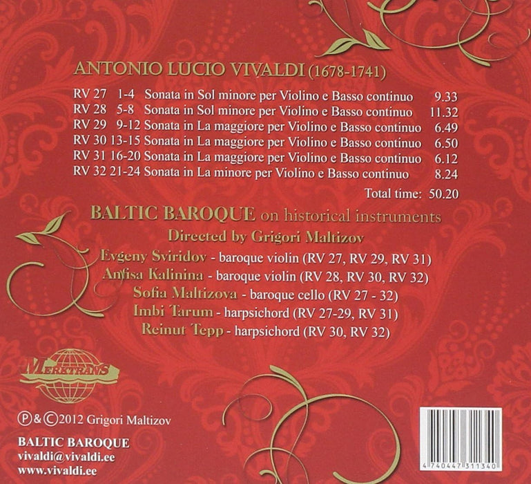 Vivaldi-Violin Sonatas 27-32