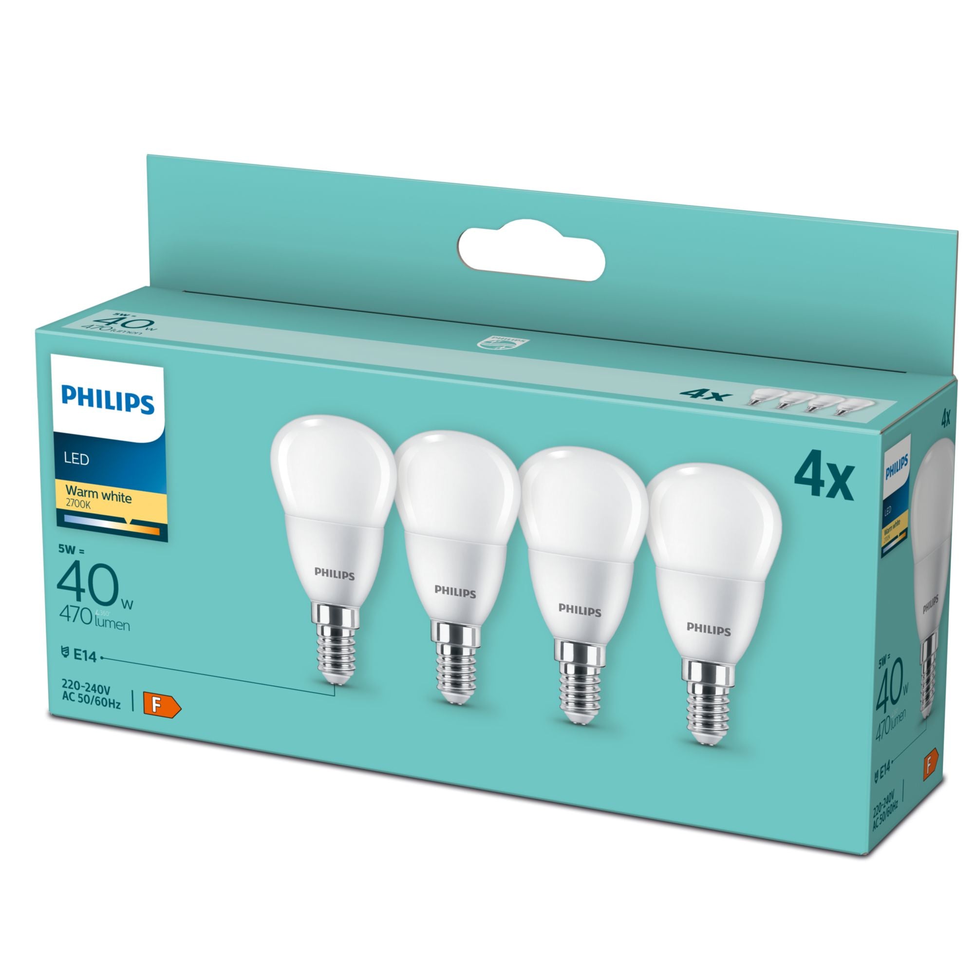 Dis Led Sfera 40W E14 2700K Non Dim