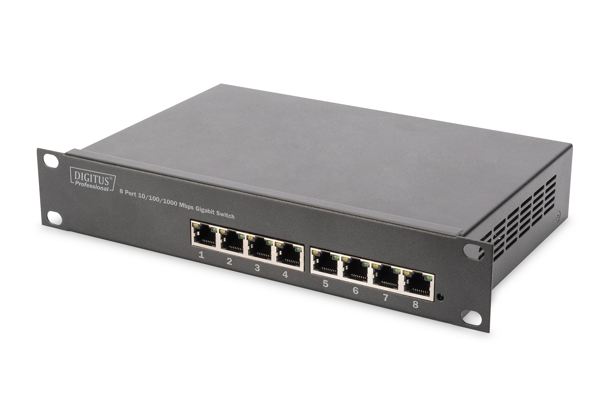 Digitus Network Set - 254 mm (10") - 6U, 312 x 100 mm (W xD)