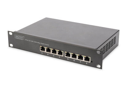 Digitus Network Set - 254 mm (10") - 6U, 312 x 100 mm (W xD)