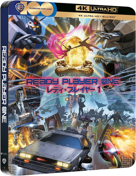 Ready Player One Steelbook 4K Ultra Hd + Blu-Ray
