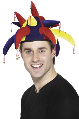 Smiffys Jester Hat, Multi-Coloured