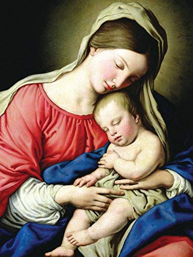 Virgin And Child Boxed Holiday Full Notecards