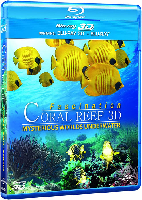 3D Coral Reef: Mysterious Worlds Underwater (Blu-ray 3D + Blu-ray)