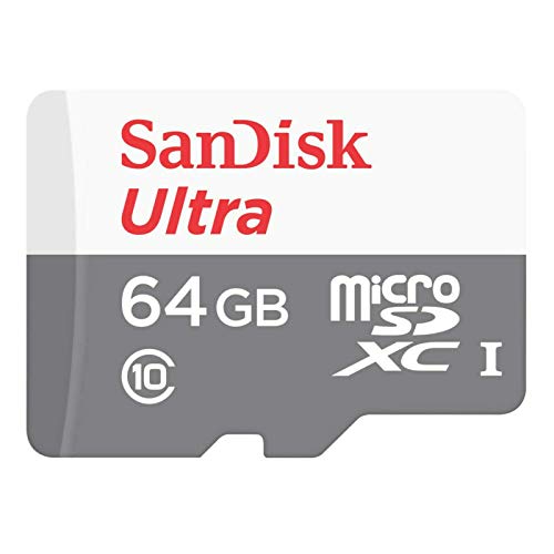 64Gb Sandisk Ultra Microsdxc + Sd 100Mb/S Class 10 Uhs-I Tablet