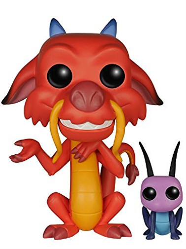 Disney: Funko Pop! - Mulan - Mushu & Cricket (Vinyl Figure)