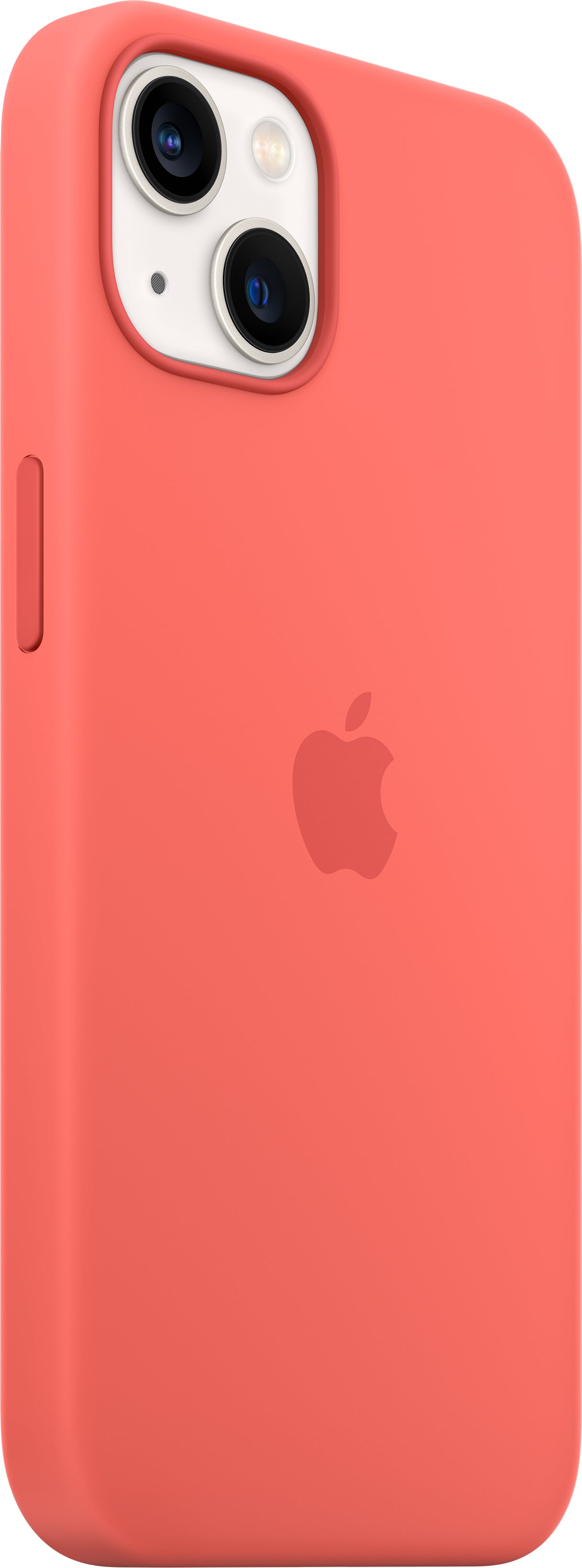 Apple - Back Cover For Mobile Phone - With Magsafe - Silicone - Pink Pomelo - For Iphone 13