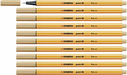 Cf10 Fineliner Point 88 Ocra Chiaro