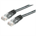 Nilox 3.0 m CAT5E UTP – (Cat5e, U/UTP network cable (UTP), RJ-45, RJ-45, Male/Male, Black)