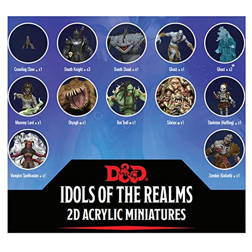 D&D Idols of the Realms: Boneyard: 2D Set 1