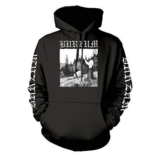 BURZUM - FILOSOFEM 2 BLACK Hooded Sweatshirt X-Large - FILOSOFEM 2