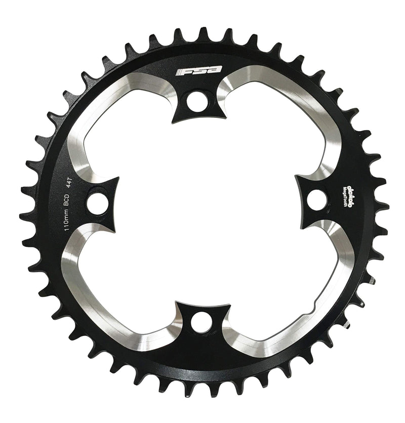 SL-K ABS Road Chainring (1x11, 110x44T, Black, 4h)