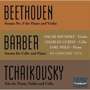 Violin Sonata No. 9/cello Sonata/piano Trio (Shumsky, Wild)