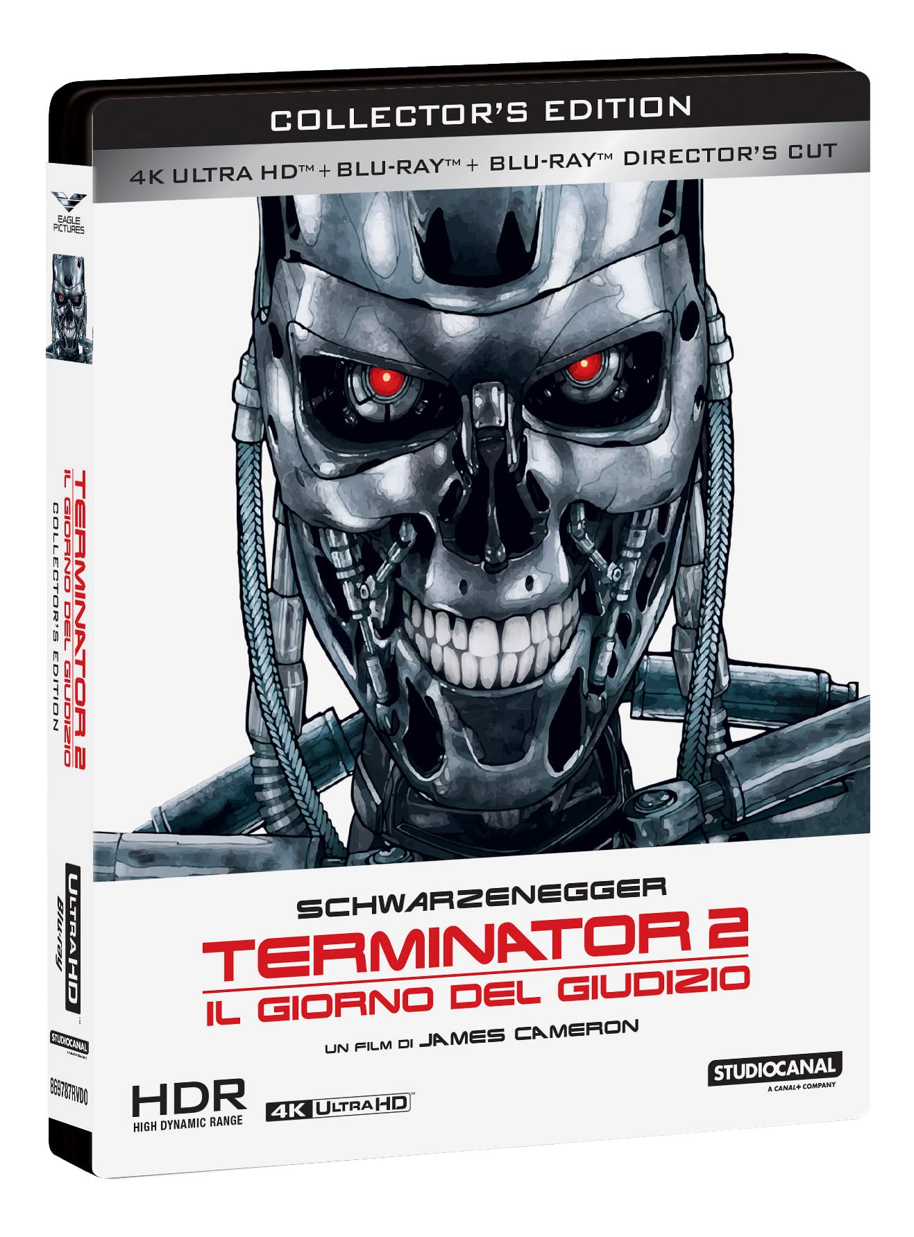 Terminator 2 4K (Bd 4K + Bd Hd Director'S Cut + Bd Hd Theatrical Ed.) Ltd Numerata