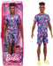 KEN FASHIONISTA WITH PURPLE SHIRT AND SHORTS AND