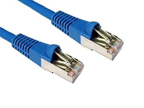 CABLES DIRECT - 1.5M CAT6A SSTP-LSOH CABLE  BLUE