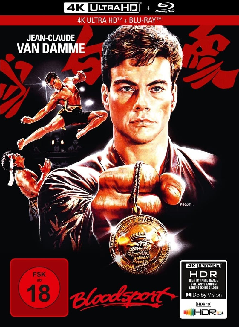 Bloodsport (Mediabook) (Cover A) (4K Uhd) Fsk 18 (Region 2)