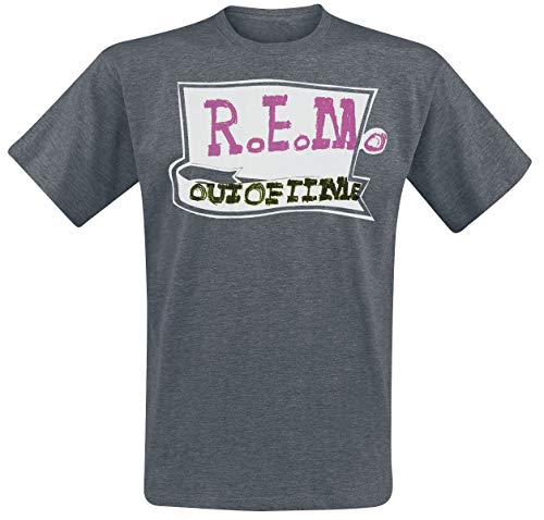 R.E.M. - OUT OF TIME GREY T-Shirt XX-Large - OUT OF TIME