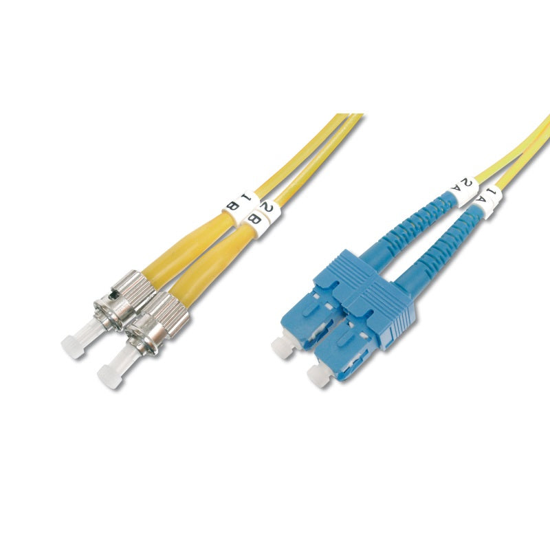 WP WPC-FP0-9STSC-020 fibre optic cable 2 m ST SC OS2 Yellow
