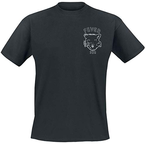 FEVER 333 - Black L Cat Pocket 2019 Slim-F TSHIRT