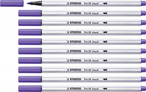 Cf10 Stabilo Pen 68 Brush Viola