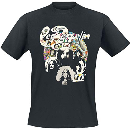 LED ZEPPELIN - PHOTO III BLACK T-Shirt Small - PHOTO III