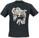 LED ZEPPELIN - PHOTO III BLACK T-Shirt Small - PHOTO III