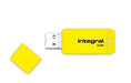 Integral TS-180564 Neon 2.0 USB Flash Drive 16GB Yellow