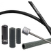 Capgo Dropper Cable Set Bl Long Noise Prot Black