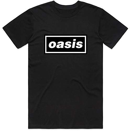 OASIS - DECCA LOGO (BLACK) BLACK T-Shirt Medium - DECCA LOGO (BLACK)