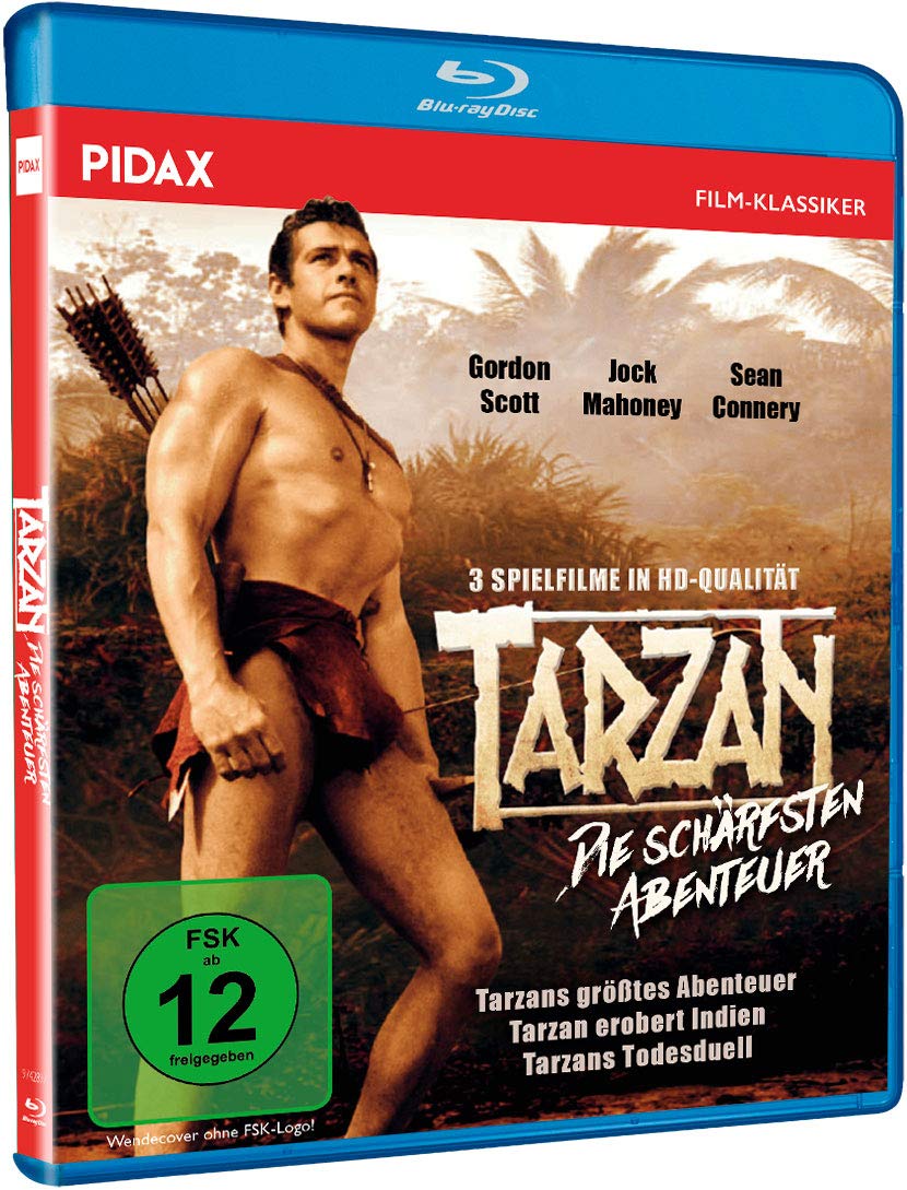 Tarzan - Die schärfsten Abenteuer / Drei spannende Tarzan-Abenteuer in brillanter HD-Qualität (Pidax Film-Klassiker)