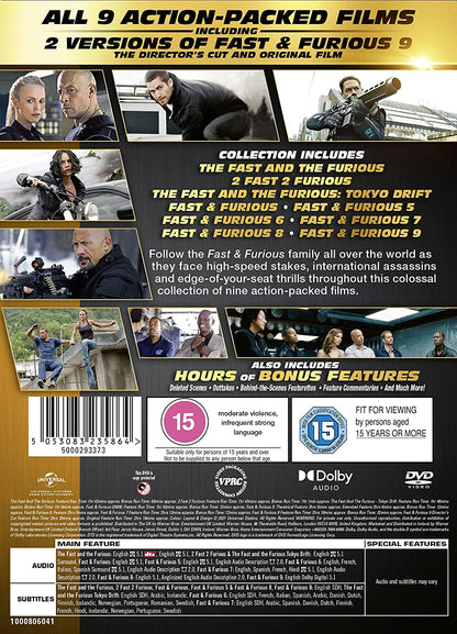 Fast & Furious: 9-movie Collection