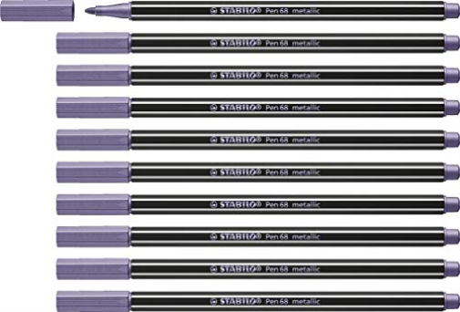 Cf10 Stabilo Pen68Metallic Lilla