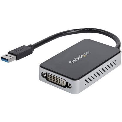 StarTech.com USB 3.0 to DVI Adapter with 1-Port USB Hub – 1920x1200