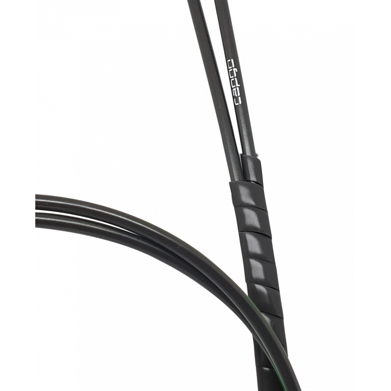 Capgo Spiral Cable Wrap Bl 2M Black