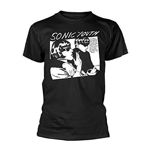 SONIC YOUTH - GOO ALBUM COVER BLACK T-Shirt Large - GOO ALBUM COVER