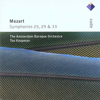 Symphonies 25, 29 and 33 (Koopman, Amsterdam Baroque Orch.)