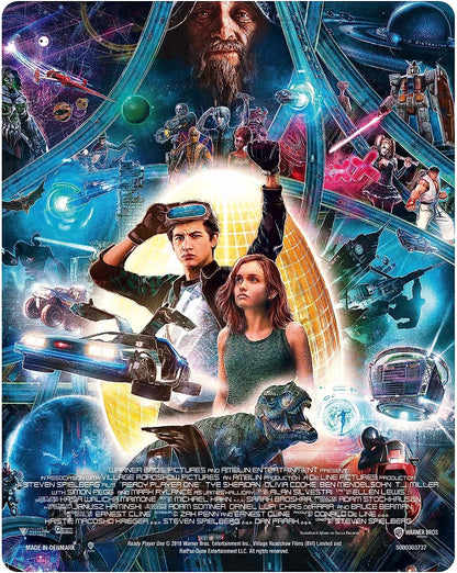 Ready Player One Steelbook 4K Ultra Hd + Blu-Ray