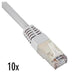 Nilox 2m Cat6e UTP networking cable Grey U/UTP (UTP)