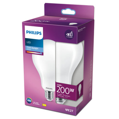 Led Goccia Vetro 200W E27 6500K Non