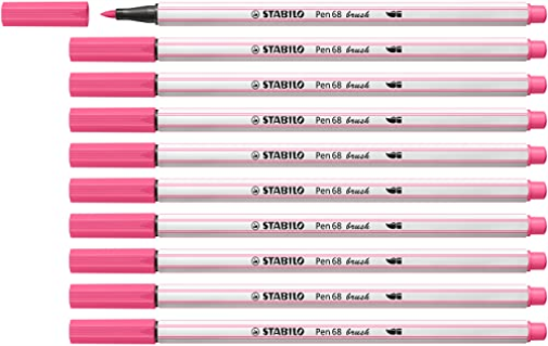 Cf10 Stabilo Pen 68 Brush Pink