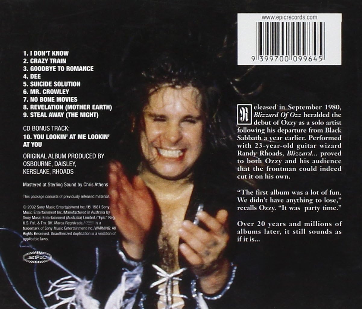 Blizzard of Ozz