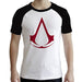 Assassin`S Creed: Crest White & Black Premium (T-Shirt Unisex Tg. Xs)