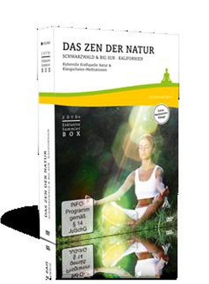 Das Zen der Natur: Schwarzwald & Big Sur · Kalifornien. Ruhevolle Kraftquelle Natur & Klangschalen-Meditationen (2-DVD-Box)