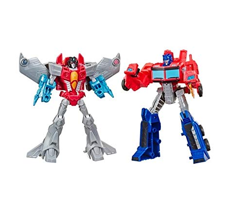 - Transformers Cyberverse Optimus Prime & Starscream