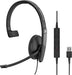 Epos I Sennheiser Adapt Sc 130 Usb - Headset - On-Ear - Wired - Active Noise Cancelling - Usb - Black, White - Certified